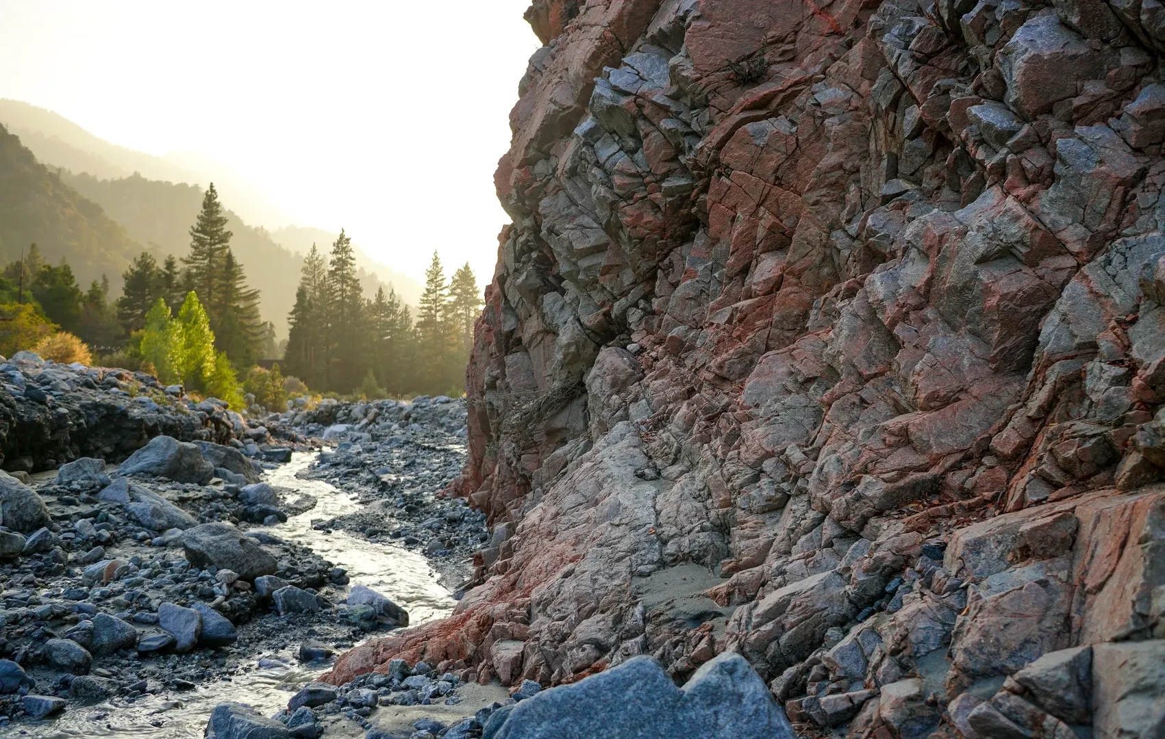 San Gorgonio Wilderness landscape with mountain peaks